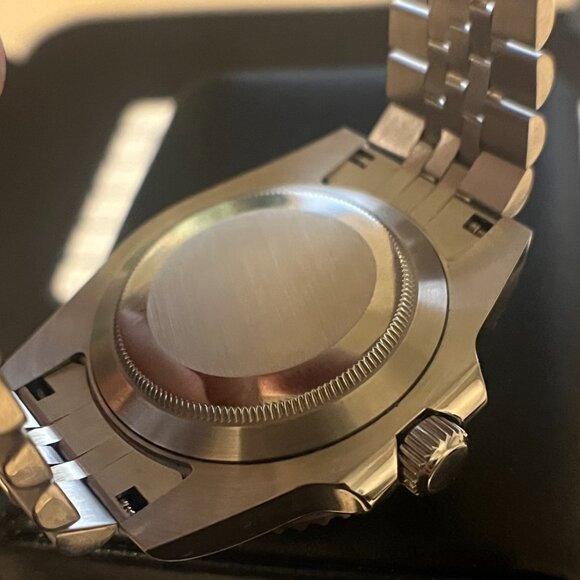 Seiko custom build blue sub mod automatic watch -NH35 - Picture 5 of 6